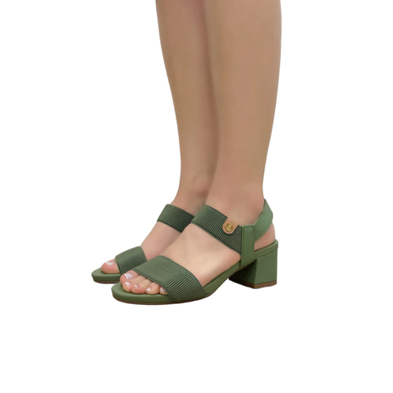 Sandalia Calce Fácil Modare Salto Baixo Bloco