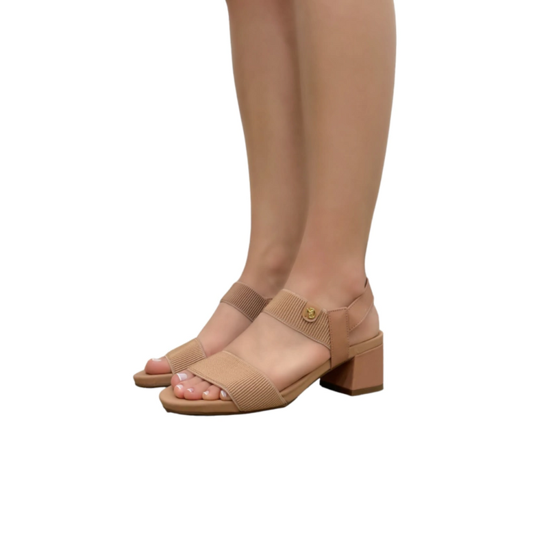 Sandalia Calce Fácil Modare Salto Baixo Bloco