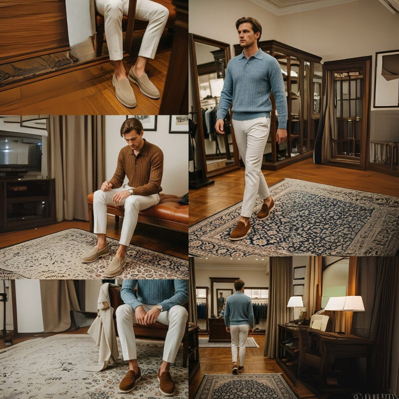 Mocassim de Camurça: Estilo e Conforto  em Cada Passo