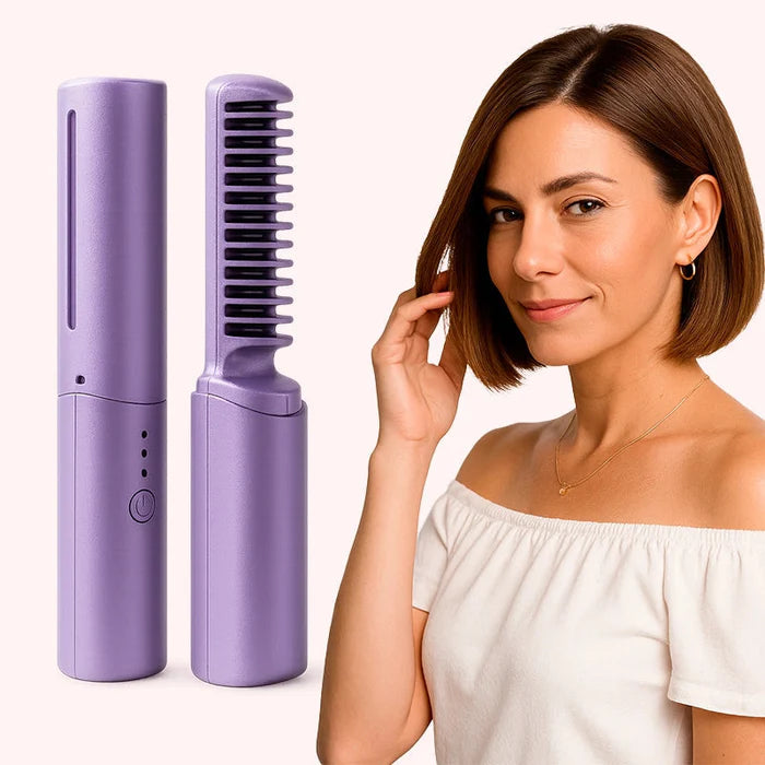 Escova Alisadora de Cabelos 5 em 1 - Infinite Glam