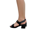 Sandalia Calce Fácil Modare Salto Baixo Bloco