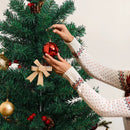 Árvore de Natal Tradicional com Base Reforçada para Decoração de Natal e Festas.